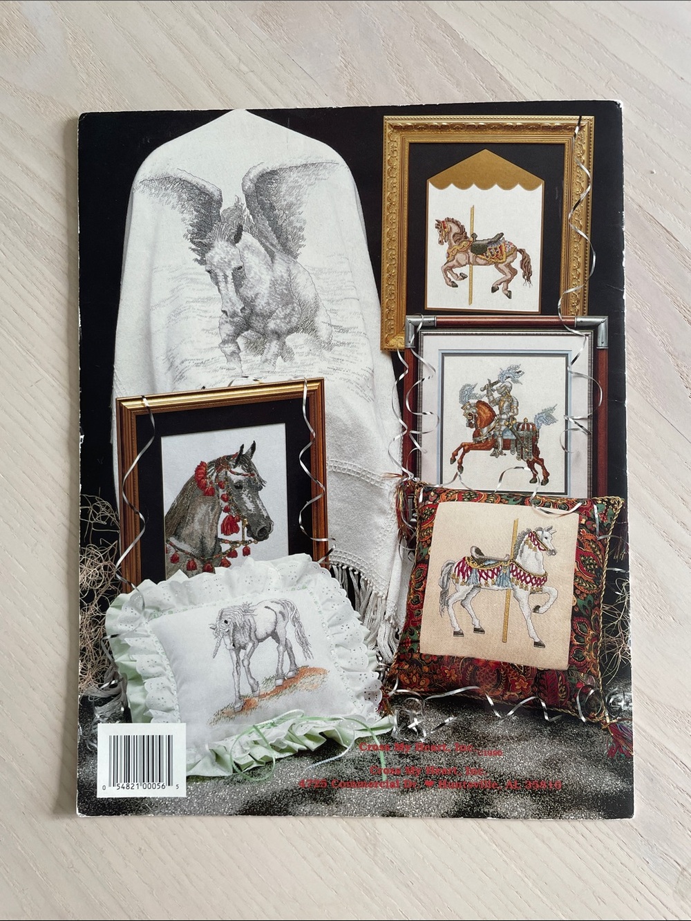 Cross My Heart 'Fantasy Horses' Cross Stitch Pattern Booklet of 8 Patterns - Picture 2 of 6